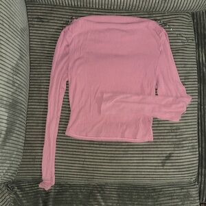 Wild Fable Dusty Rose Long Sleeve Tee